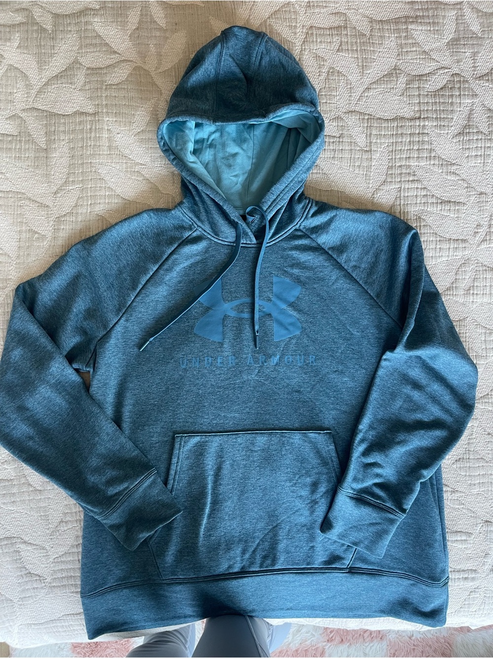 Under Armour Men's Teal‎ Blue Pullover Hoodie